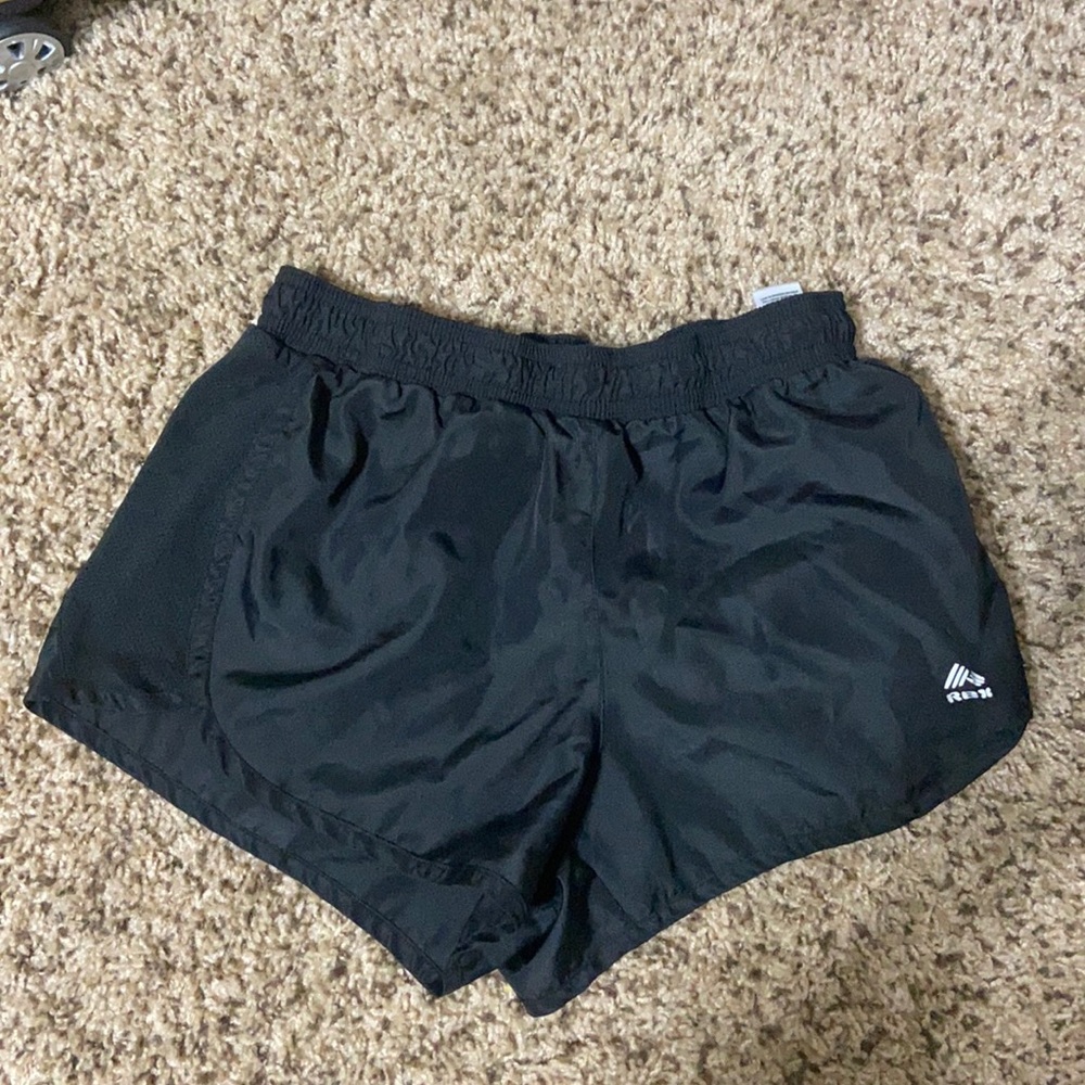 Black, size small RBX running shorts